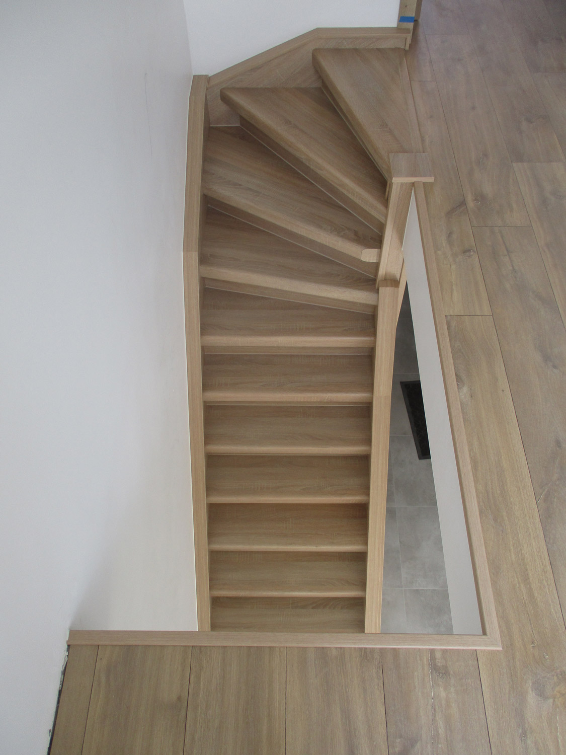 Traprenovatie Berlare | Houten trap